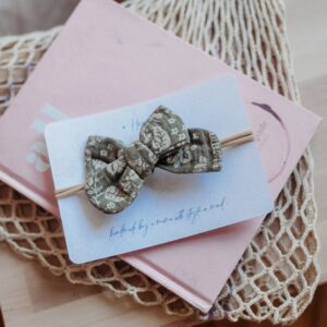 Mini Olive Green Floral